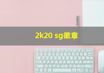 2k20 sg徽章